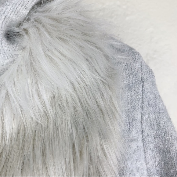 Sleeping On Snow Alpaca Wool Fur Hooded Sweater - Picture 6 of 10
